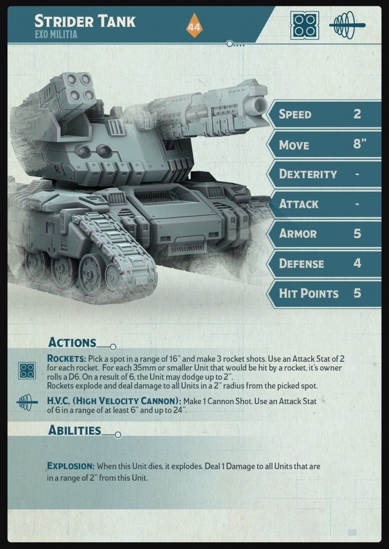 Exo - Strider Tank