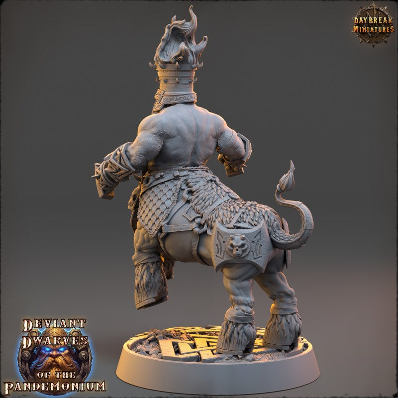 Miniature Styrlong the Burning Guard by Daybreak Miniatures