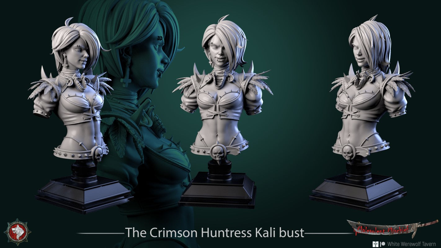 The Crimson Huntress - Bust