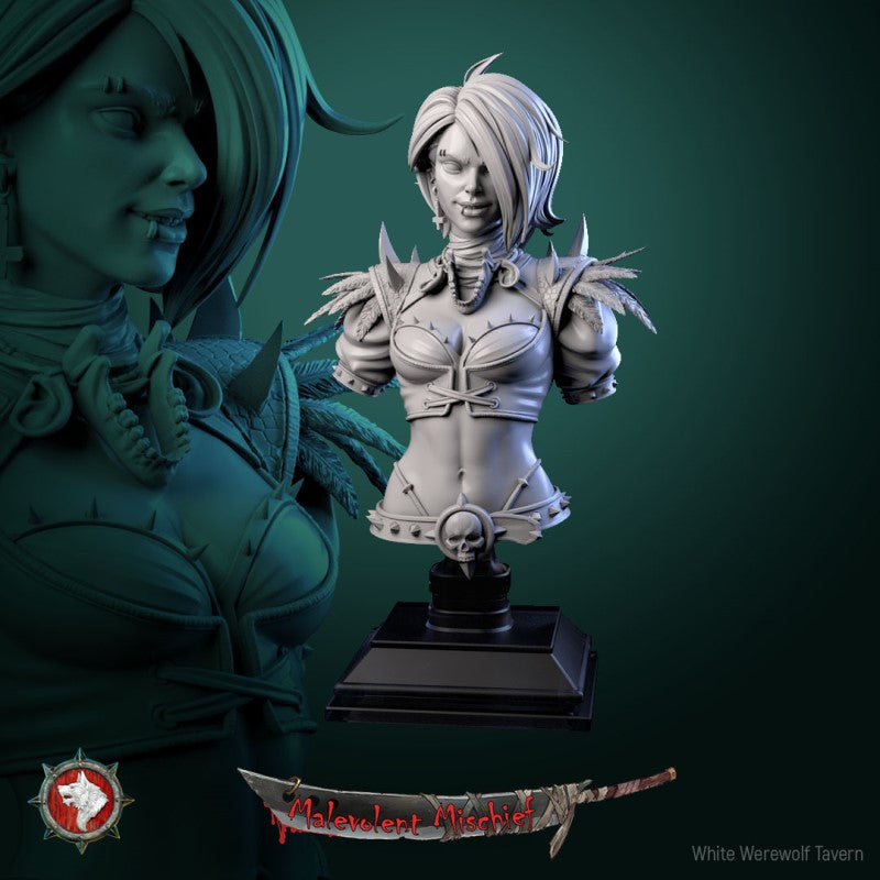 The Crimson Huntress - Bust