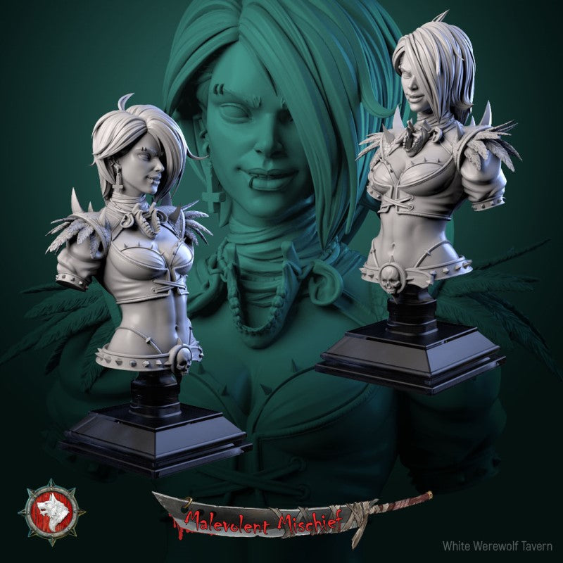 The Crimson Huntress - Bust