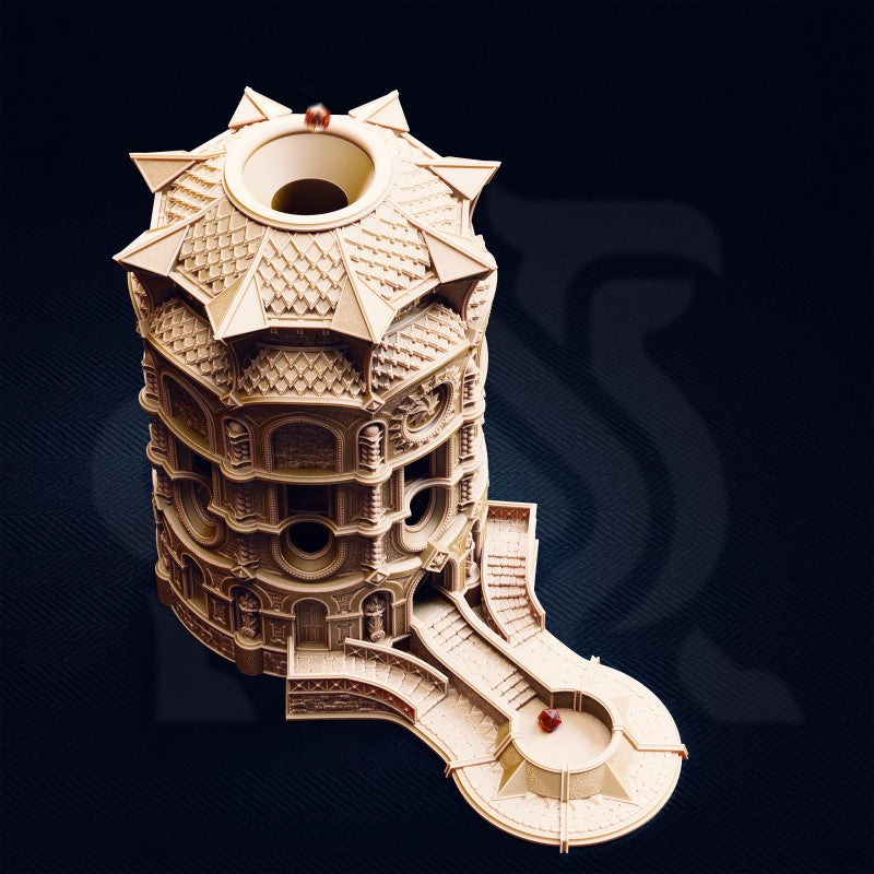 Dice Tower Terrain Set - Spire of Glanion