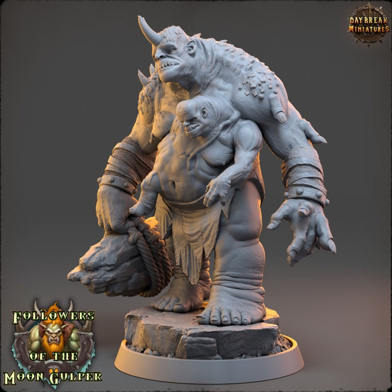 Miniature Stonecrack Brothers by Daybreak Miniatures