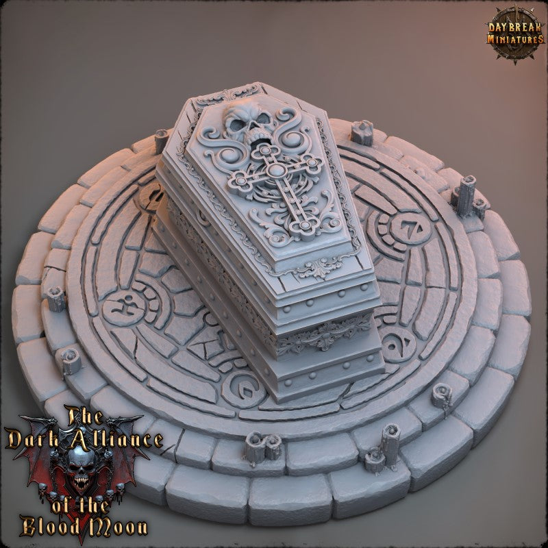 Open Tomb of Prince Alaric Moonveil