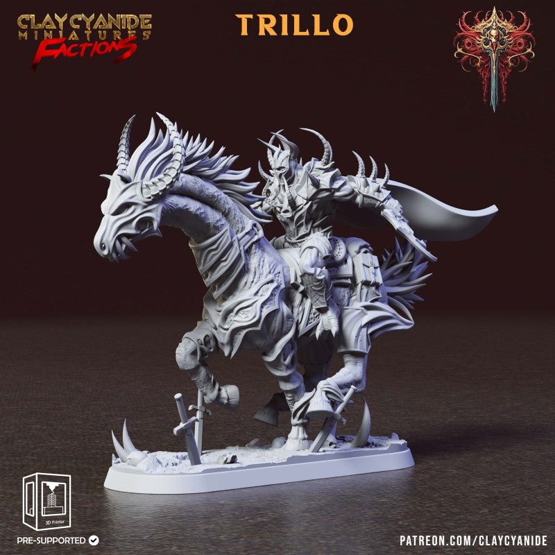 miniature Trillo by Clay Cyanide