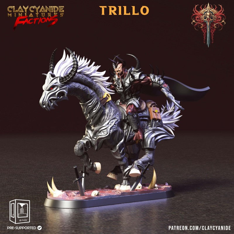 miniature Trillo by Clay Cyanide
