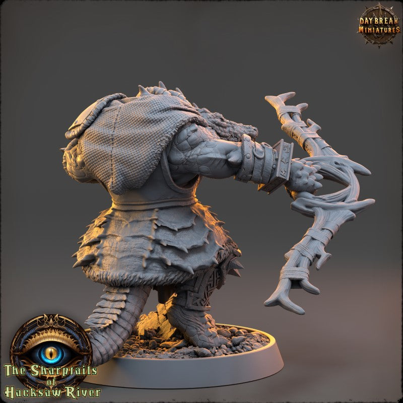 miniature Tungsten Pointmour by Daybreak Miniatures