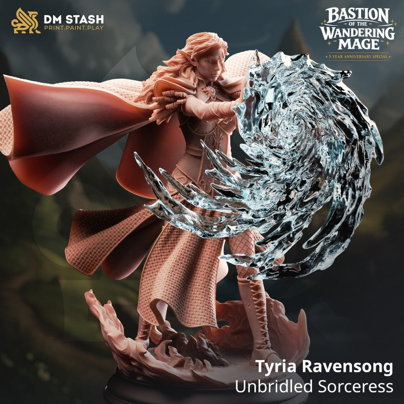 Tyria Ravensong - Unbridled Sorceress