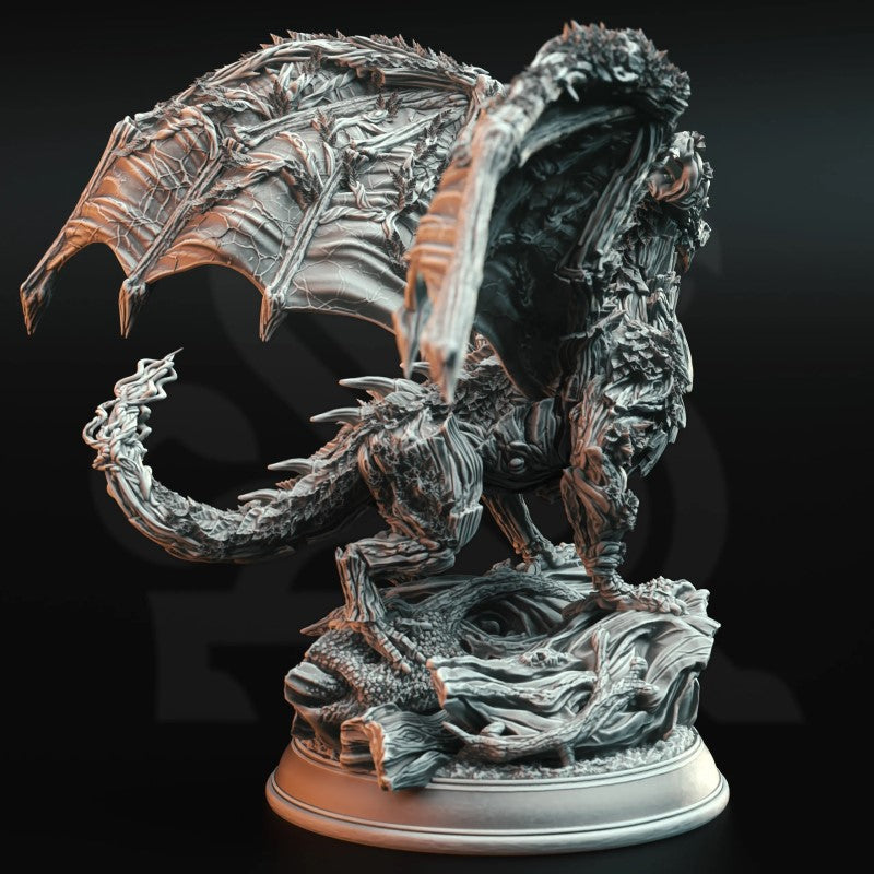 Miniature Underthwyn - Ancient Fey Dragon by DM Stash