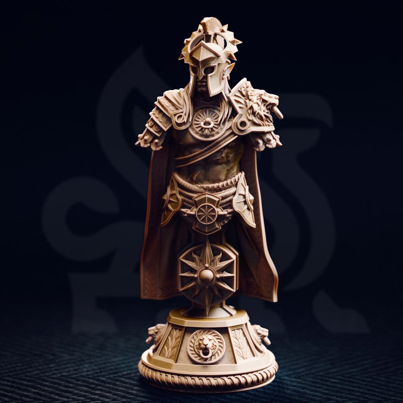 Vilryn Kaedrys - Sun Elf Gladiator - Bust