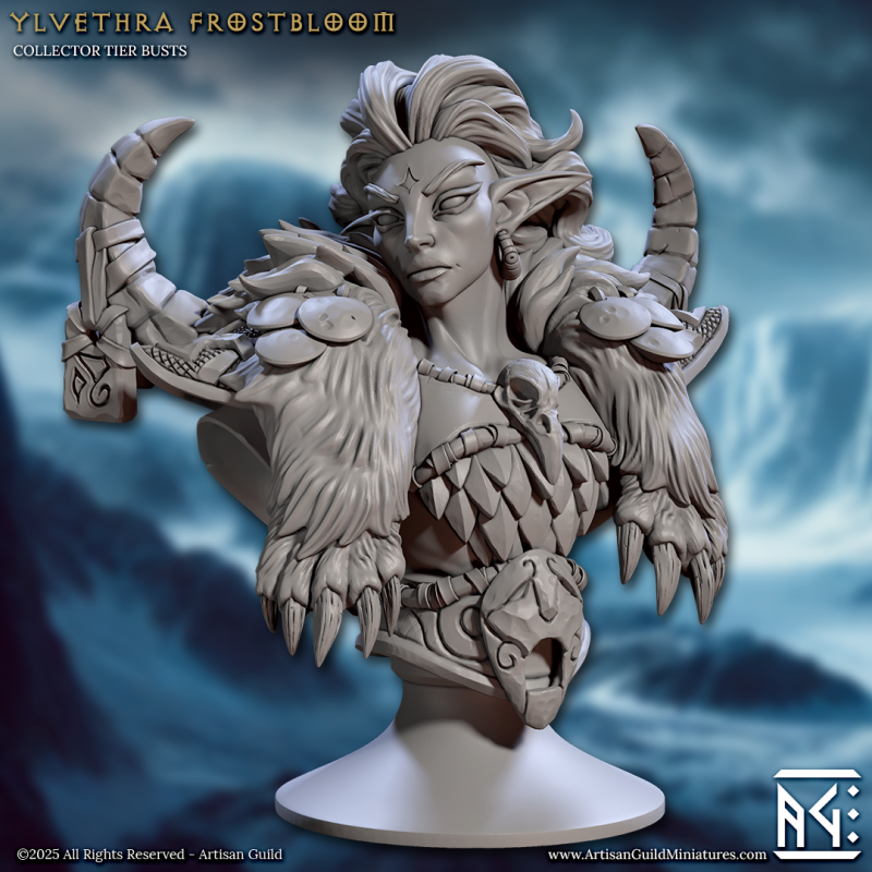 Ylvethra Frostbloom - Bust