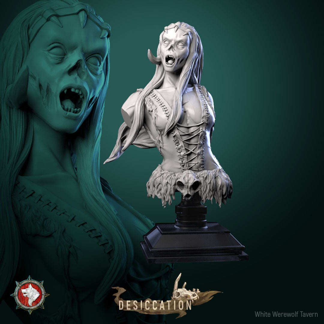 Zombie Girl - Bust