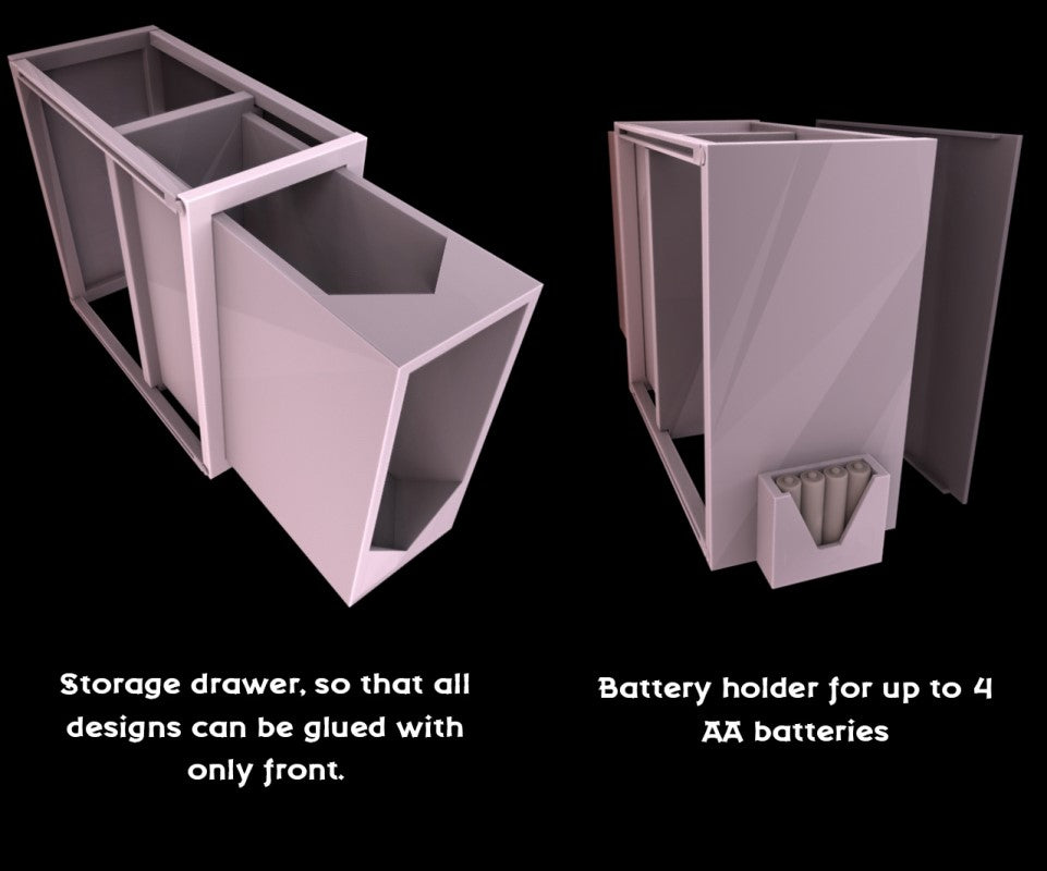 Booknooks - Wardrobe - FDM