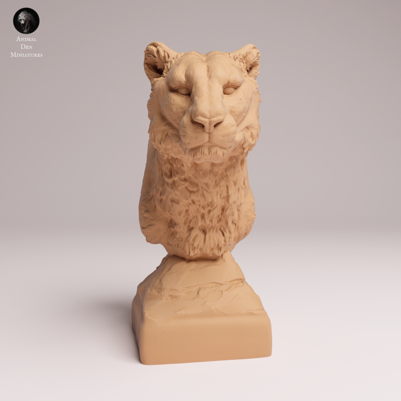 Amur Leopard - Bust