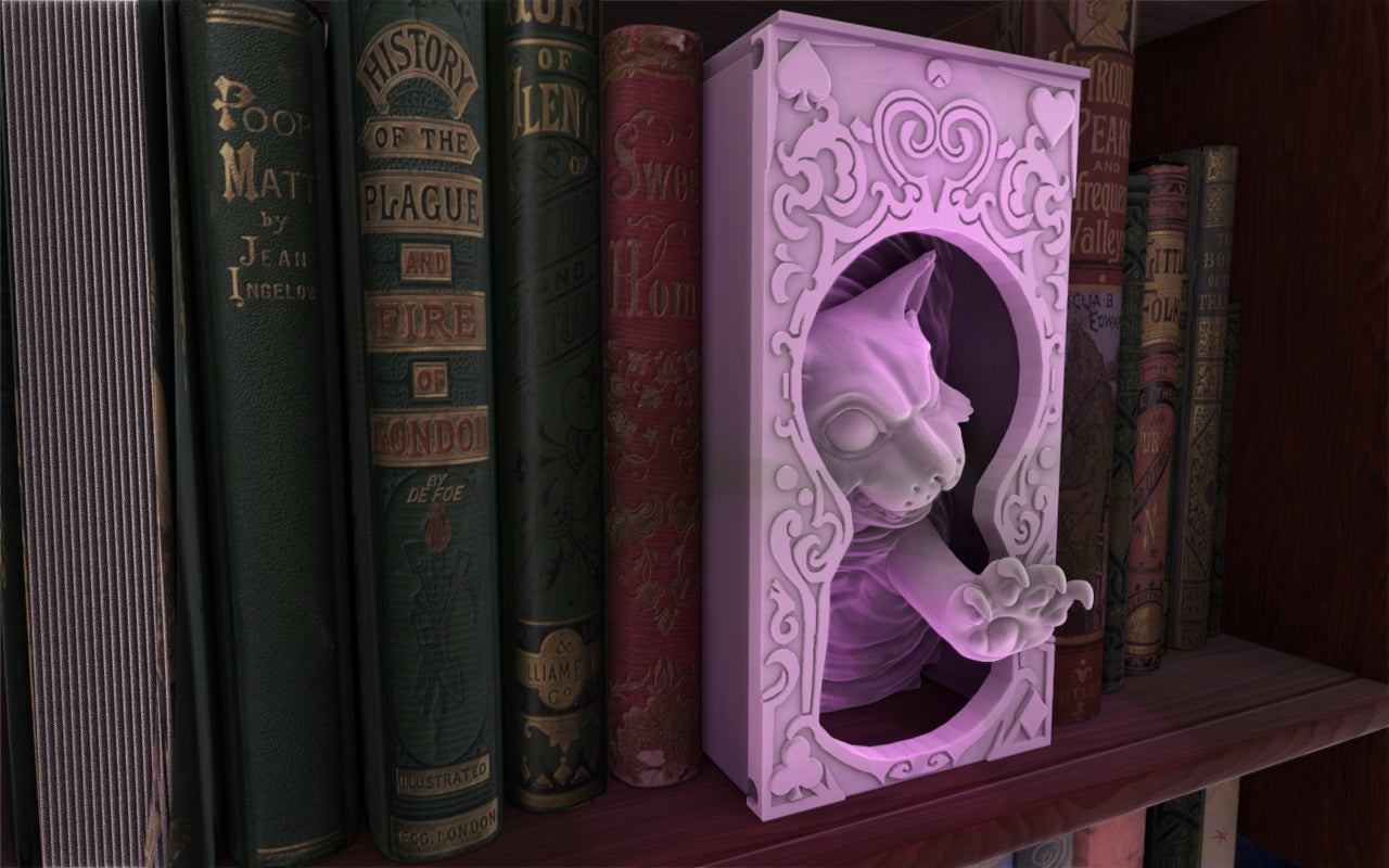 Booknooks - Chesshire Cat - FDM