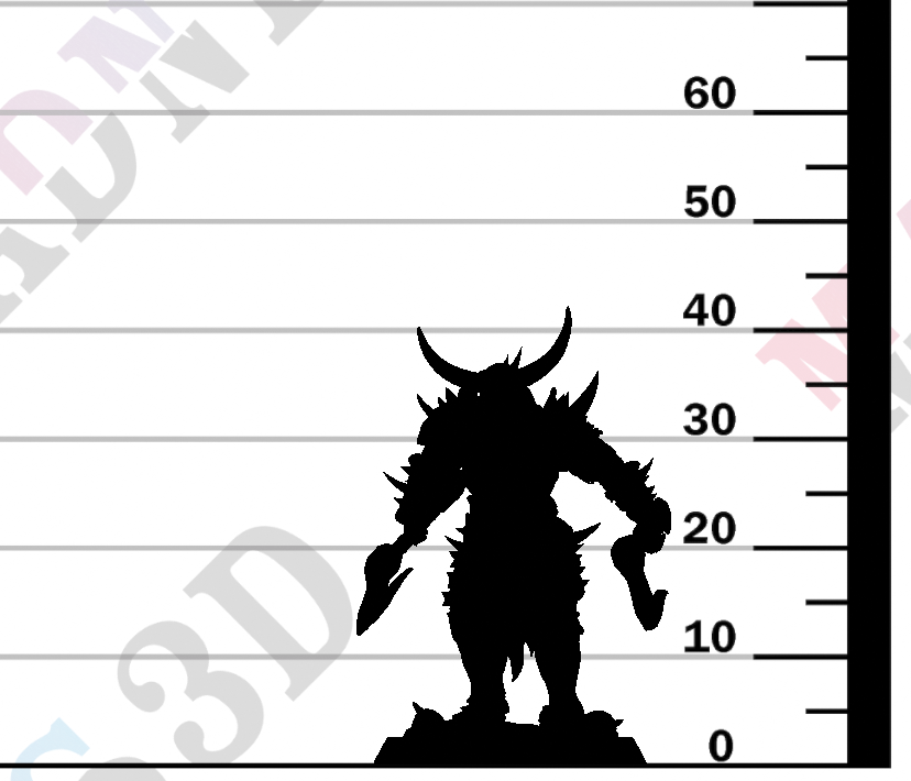 Light Soldier - Dual Axe - Stand