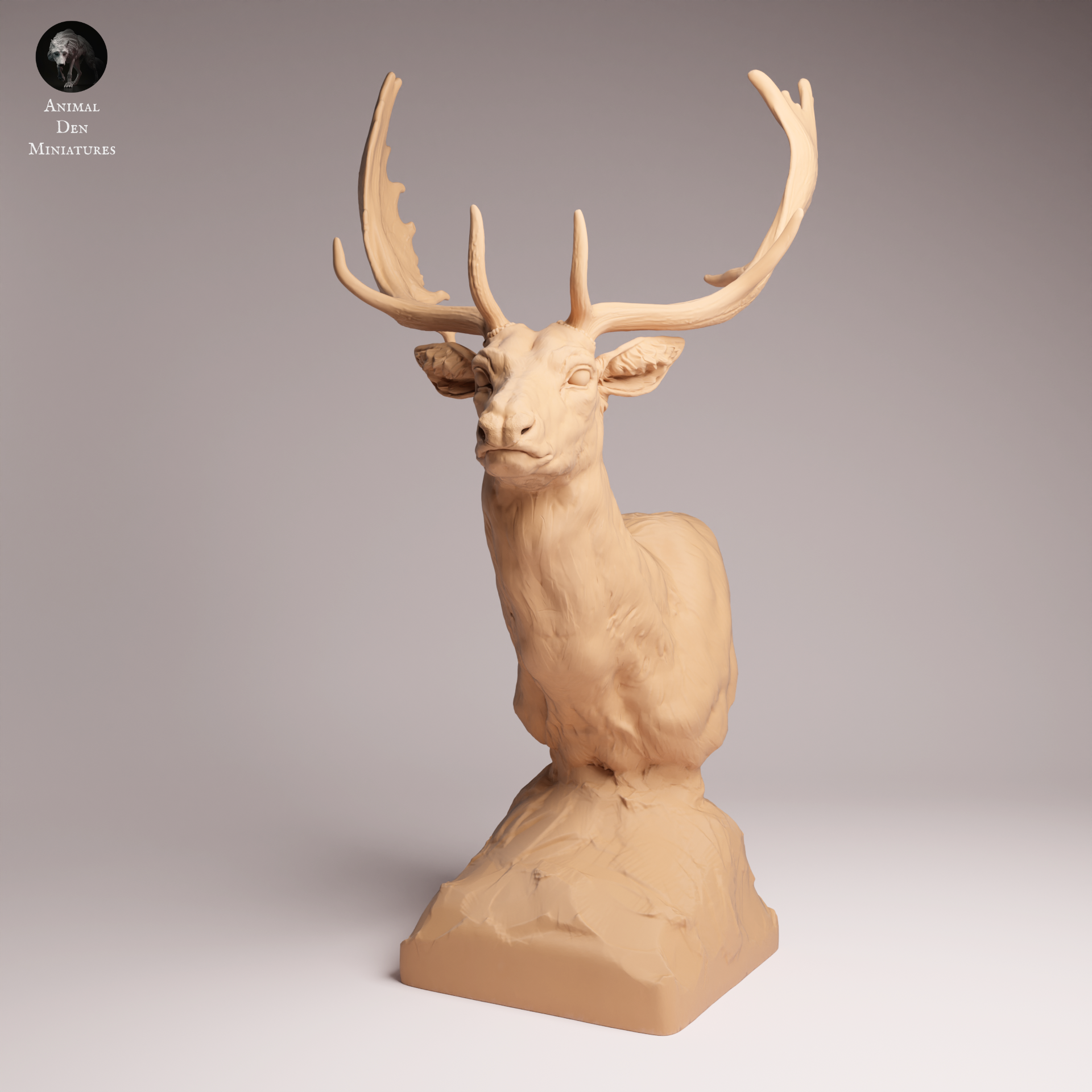 European Fallow Deer 1:12 - Bust