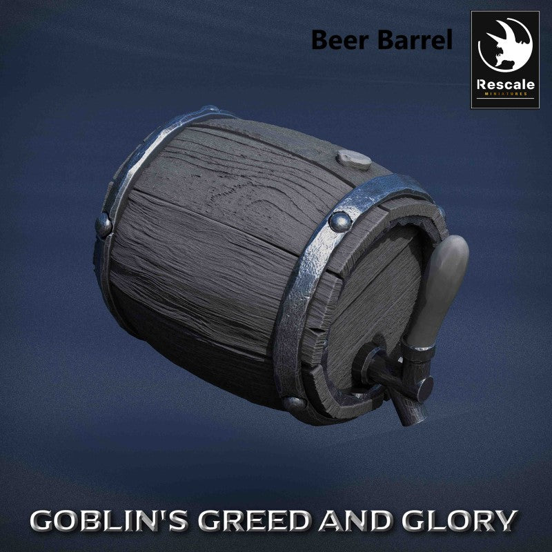 Goblin Camp Props - Barrel