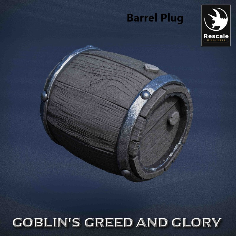 Goblin Camp Props - Barrel