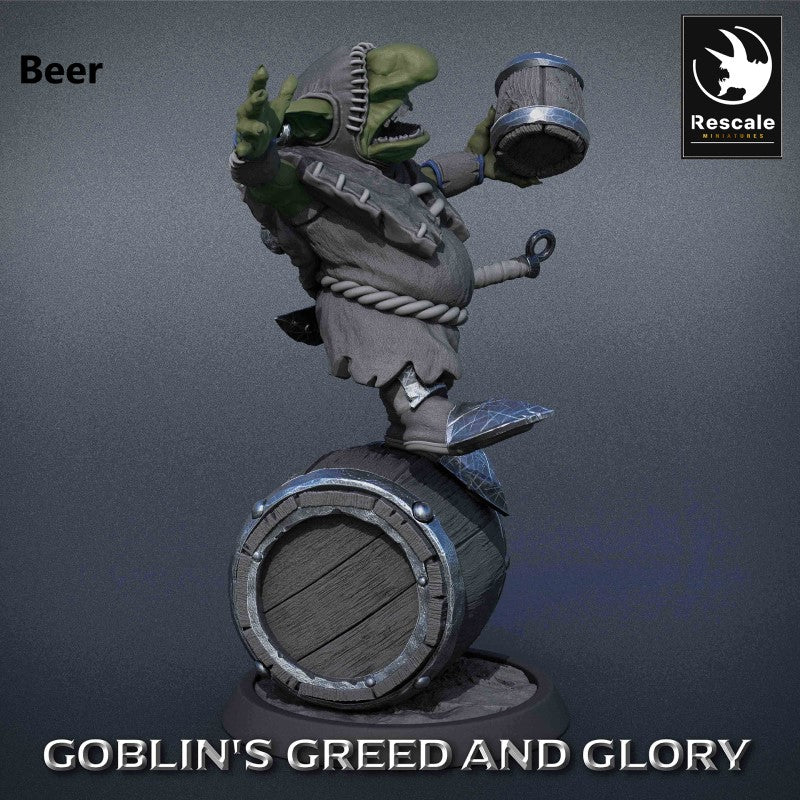 Goblin Monk - Barrel