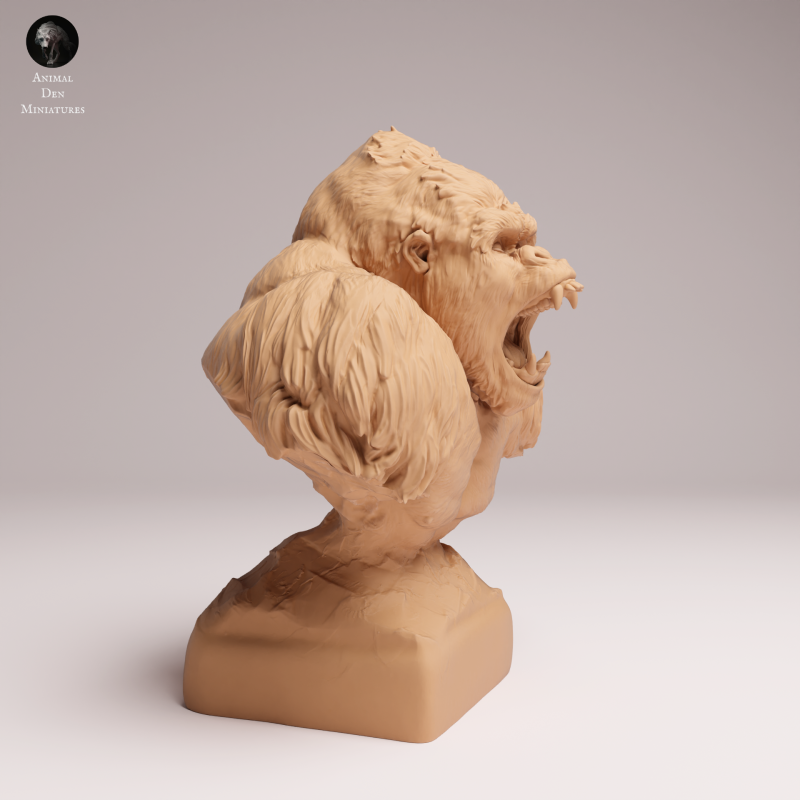 Grauers Gorilla Aggressive - Bust