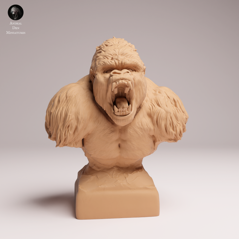 Grauers Gorilla Aggressive - Bust