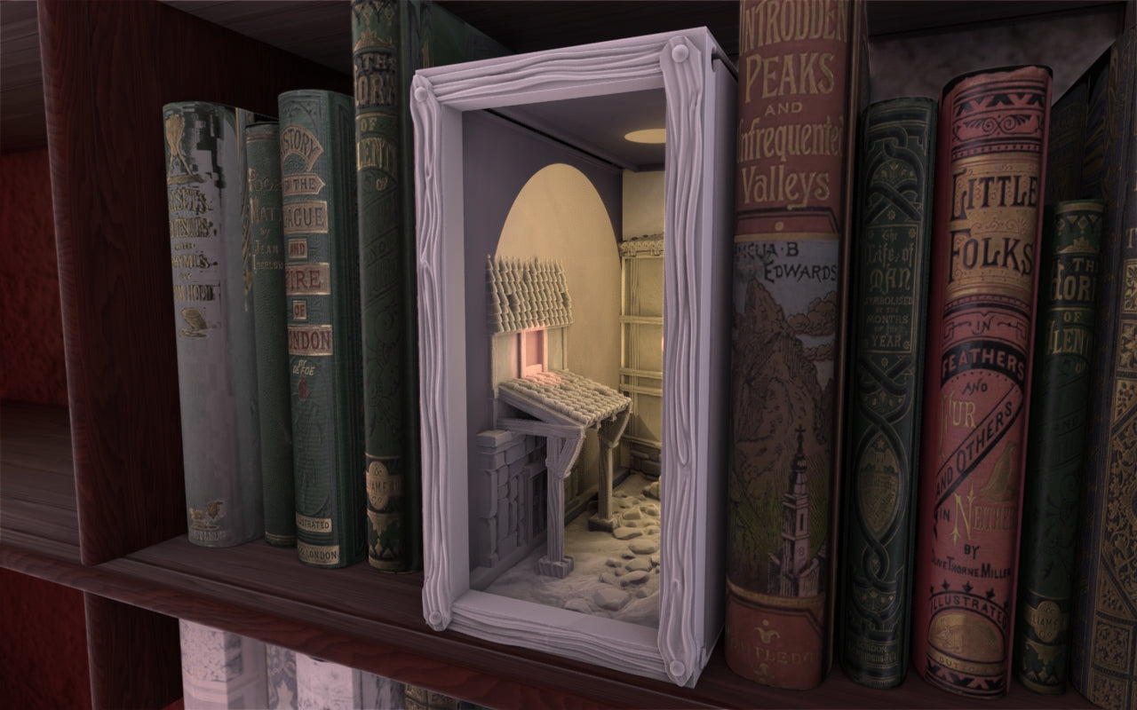 Booknooks - Medieval Village - FDM