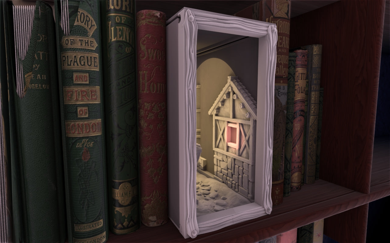 Booknooks - Medieval Village - FDM