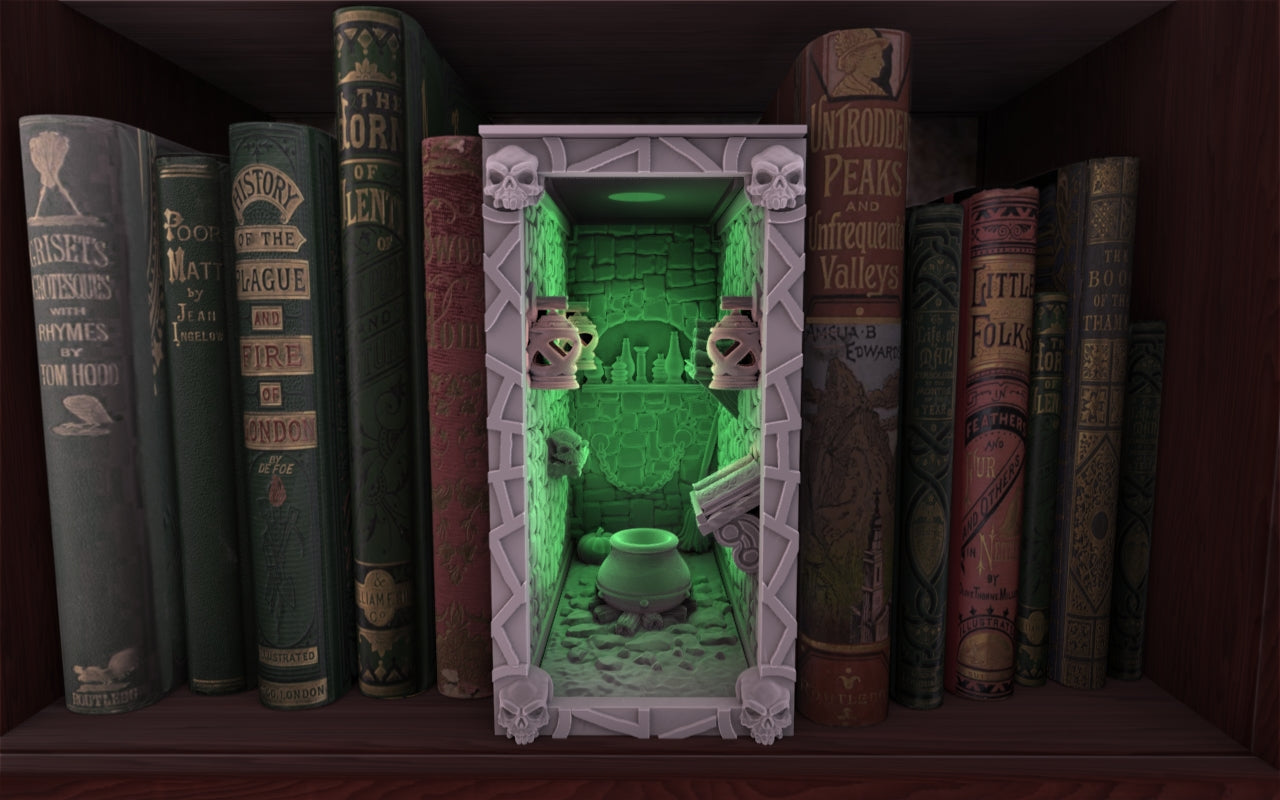 Booknooks - Witch Cave - FDM