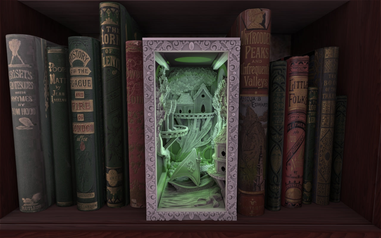 Booknooks - Elf Forest - FDM