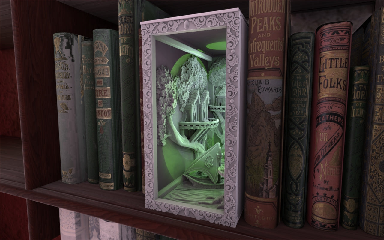 Booknooks - Elf Forest - FDM