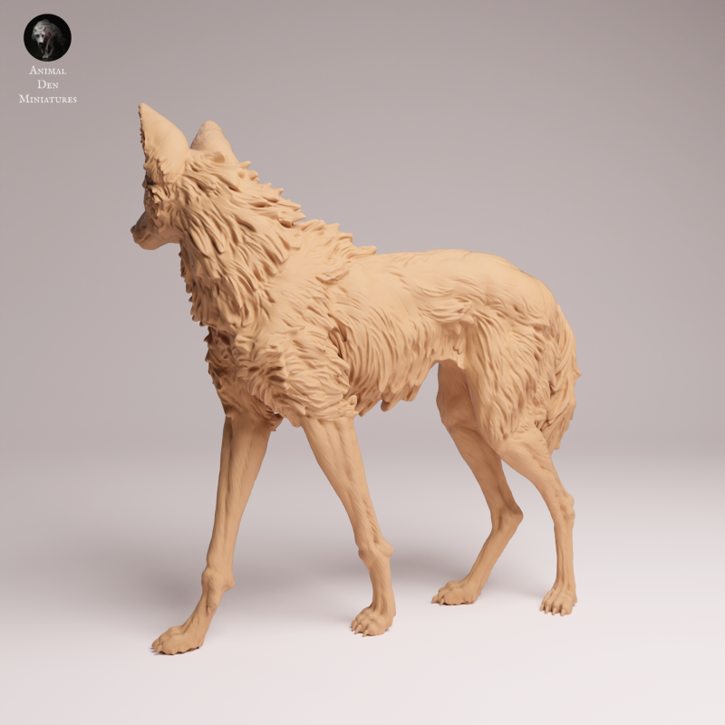 Maned Wolf Standing 1:16