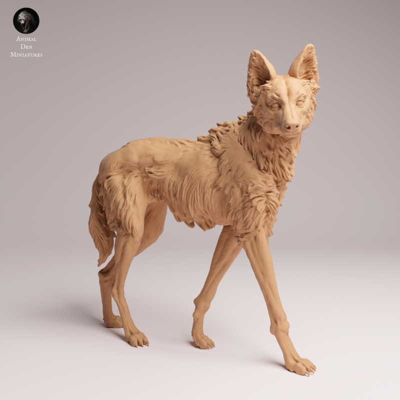 Maned Wolf Standing 1:16