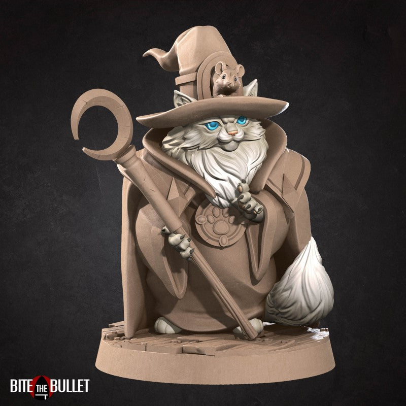 Miniature Cat Wizard by Bite the Bullet