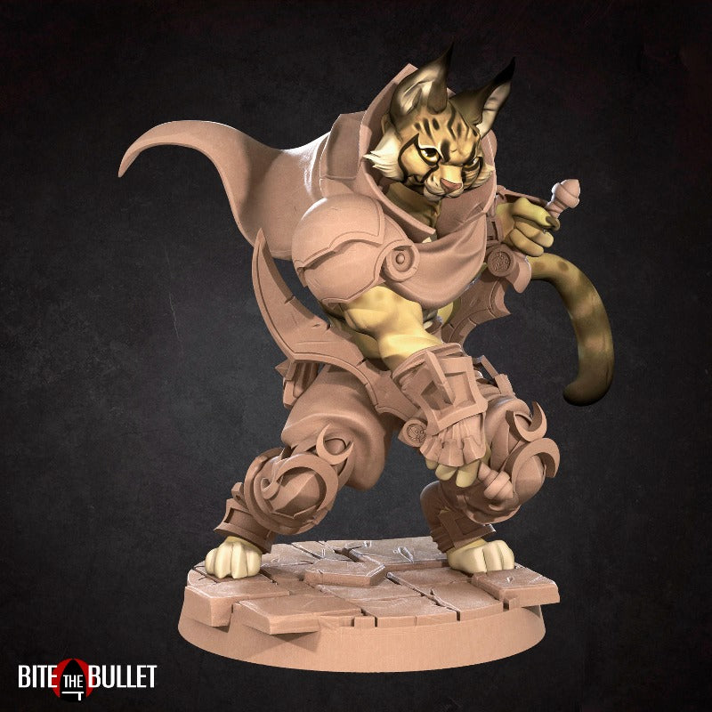 Miniature Tabaxi Rogue by Bite the Bullet
