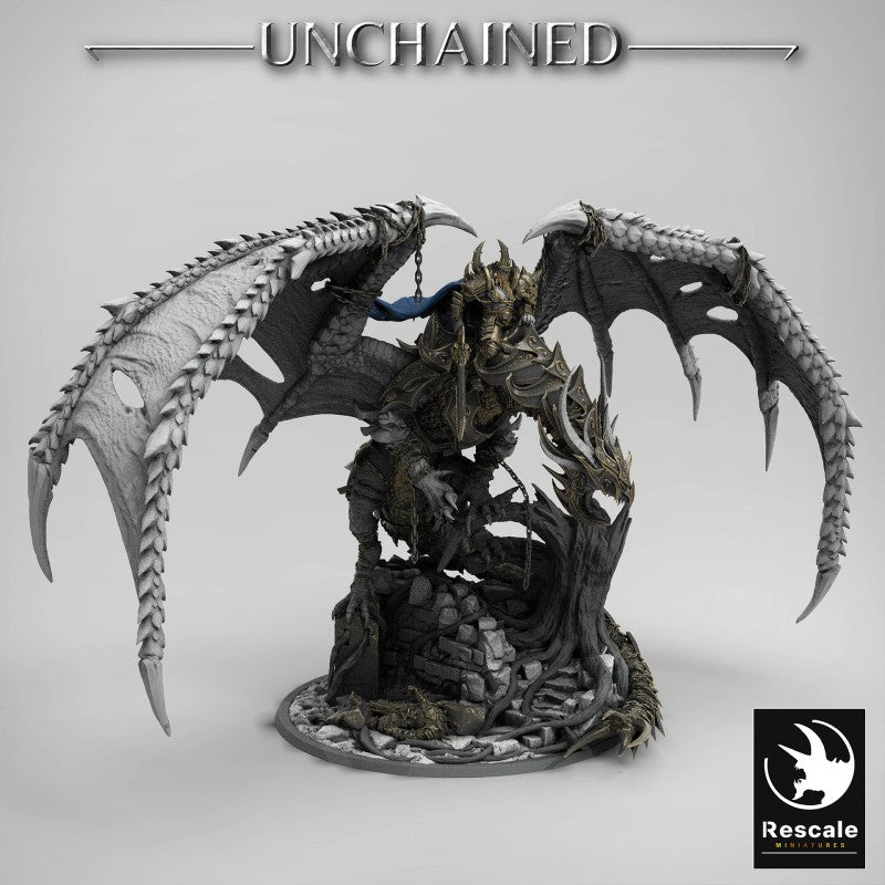 Unchained Dragon - Mounted