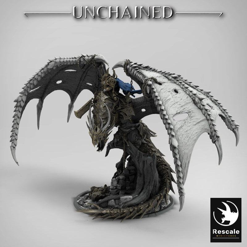 Unchained Dragon - Mounted