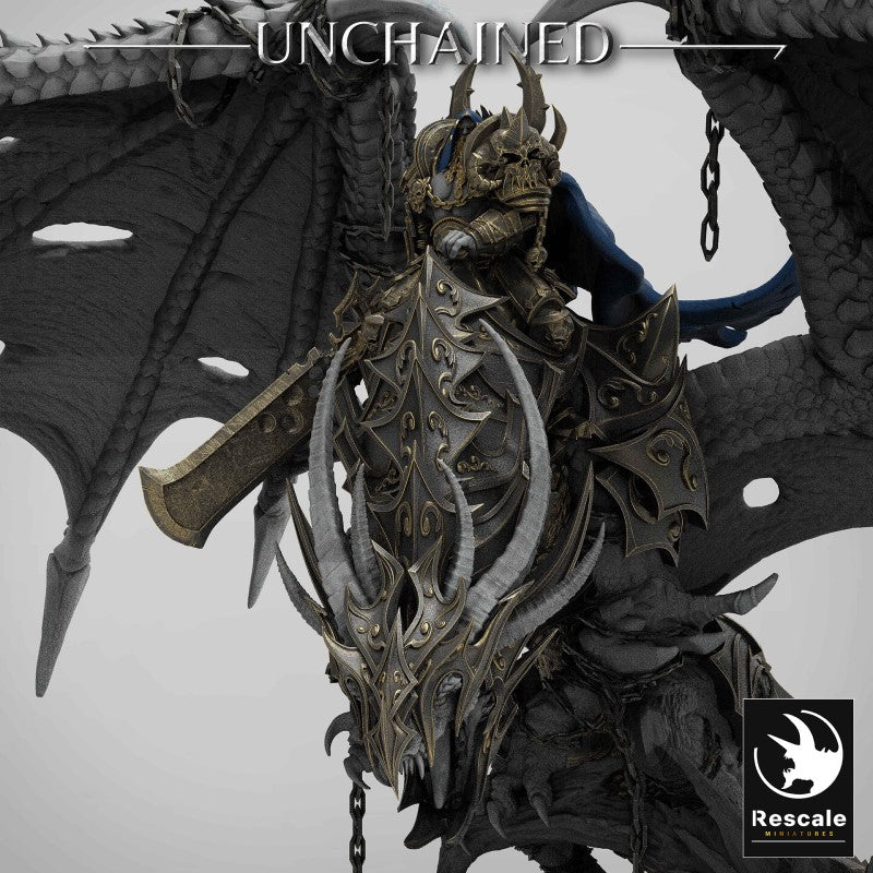 Unchained Dragon - Mounted