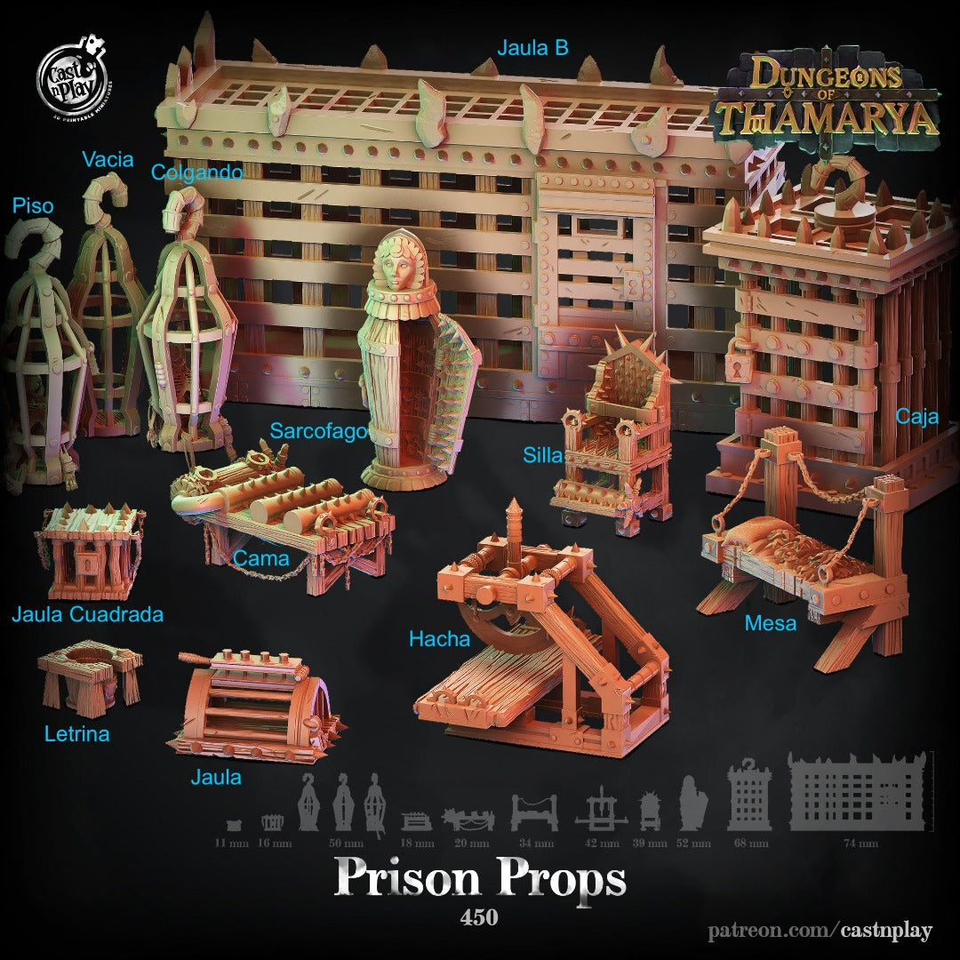Prison prop dungeon torture devices