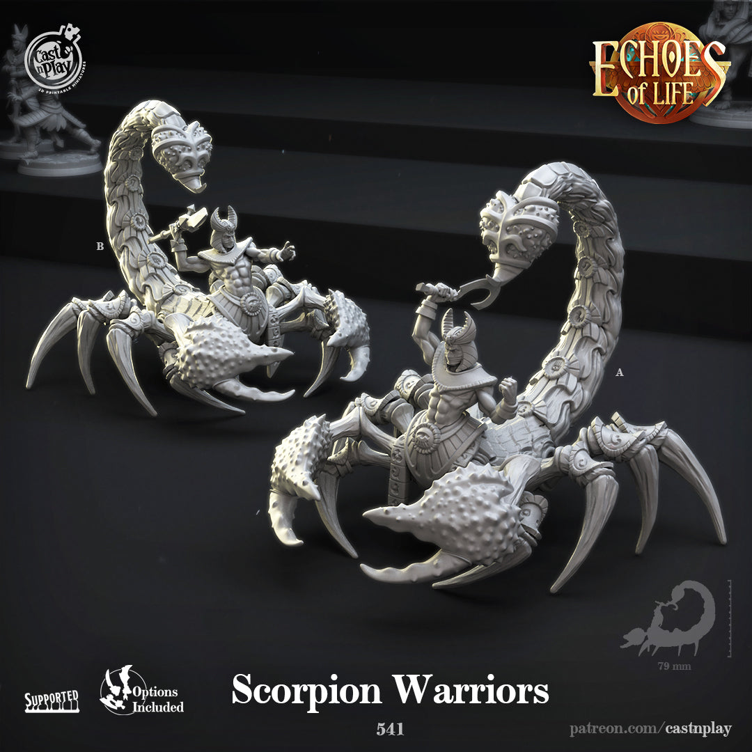 Scorpion centaur warriors