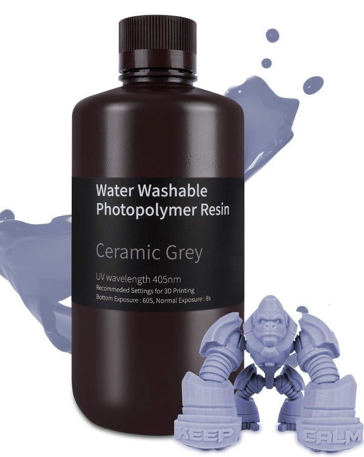 Water washable resin
