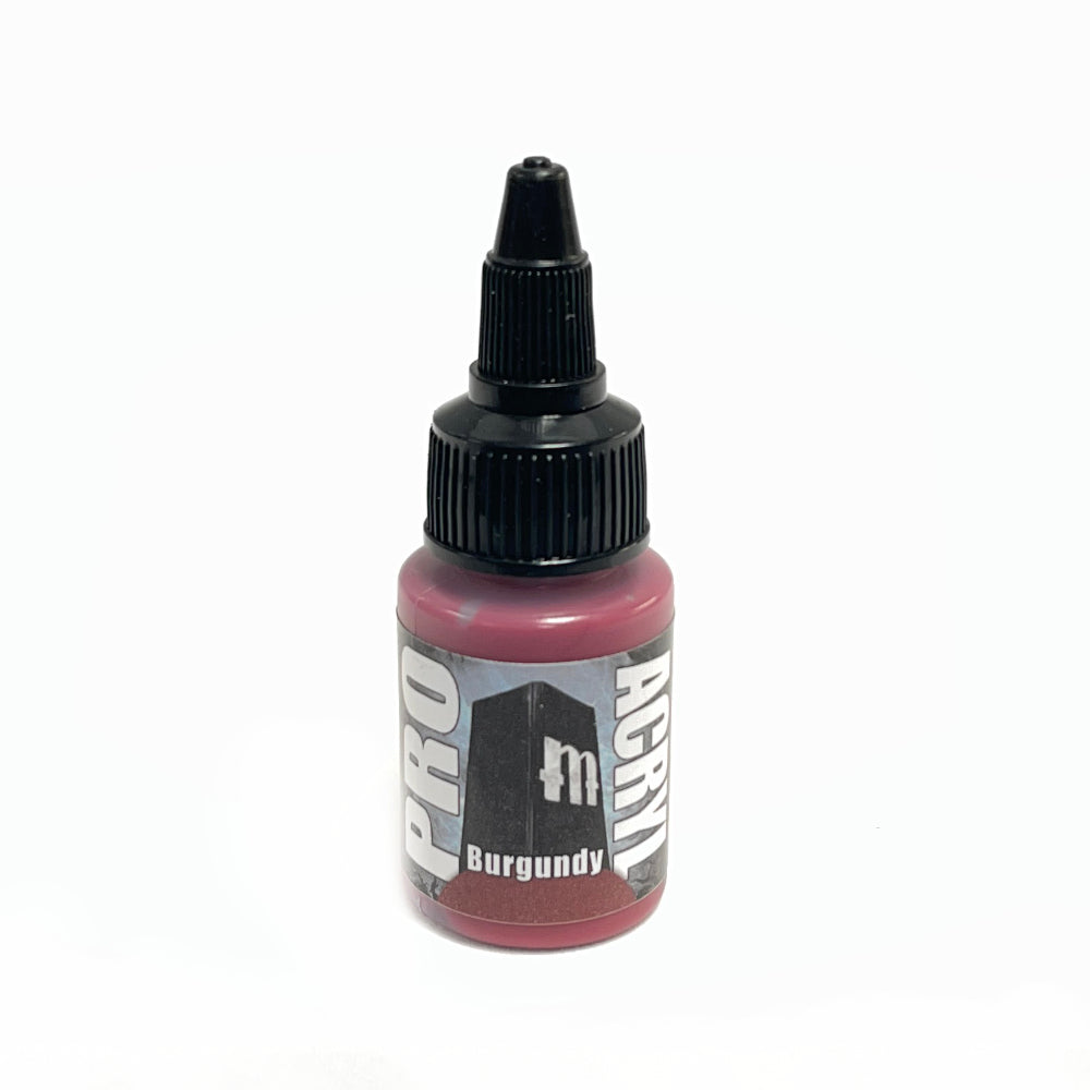 Pro Acryl Burgundy hobby paint