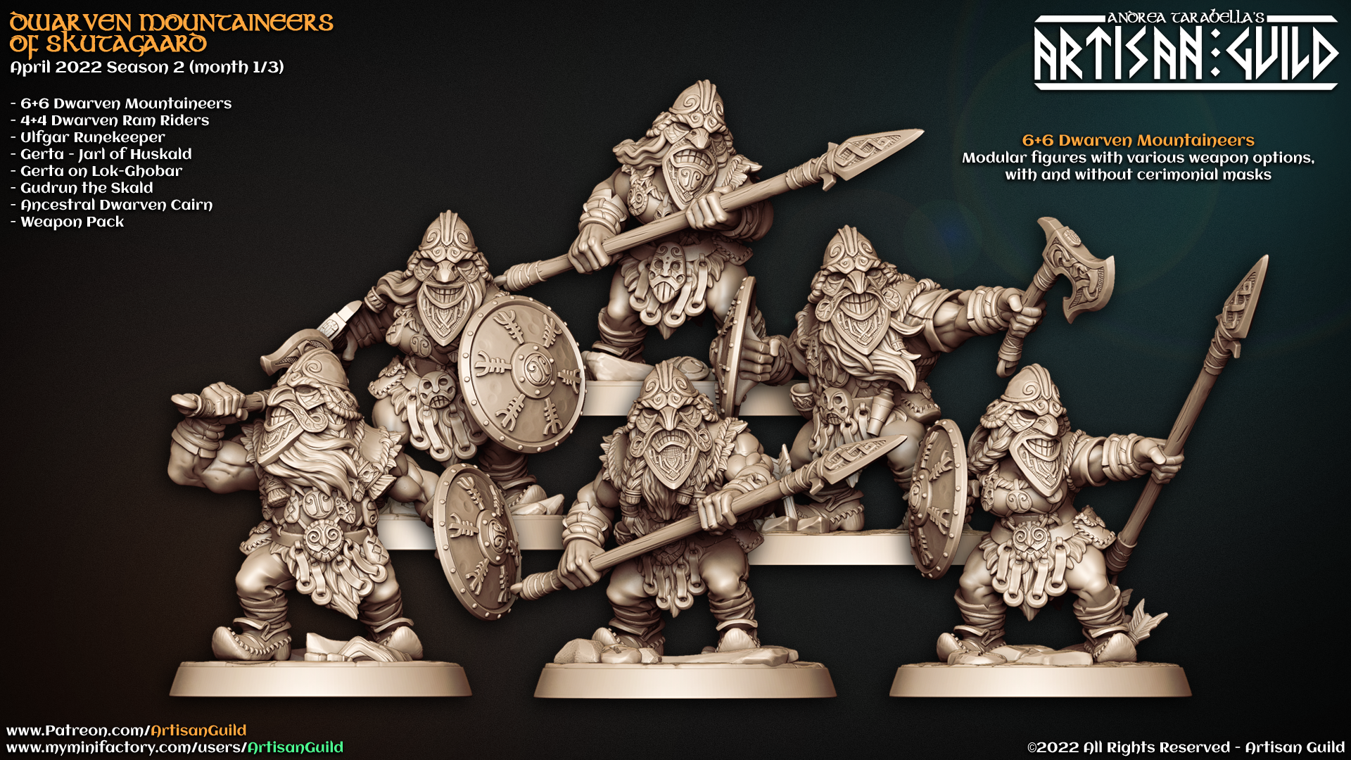 Dwarven Mountaineers