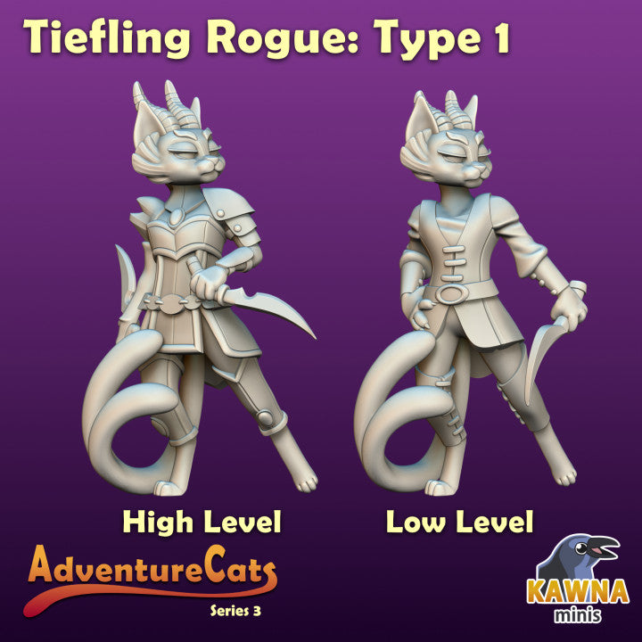 Rogue Tiefling - Type 1