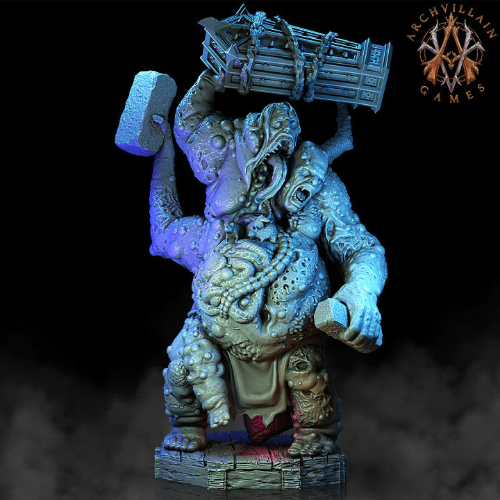 abomination ghoul male Unpainted Resin 3D Printed Miniature