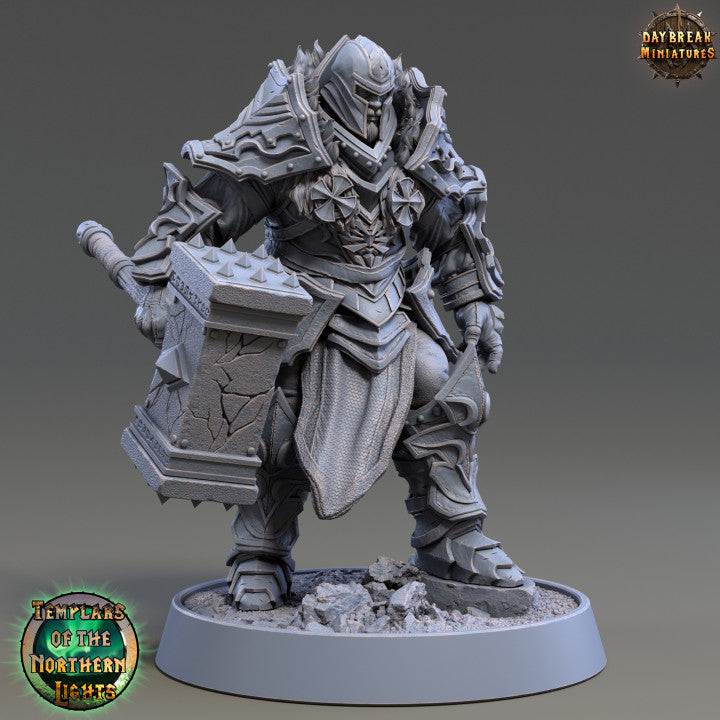 miniature Carl Saturno - Hammer of Aidin sculpted by Daybreak Miniatures