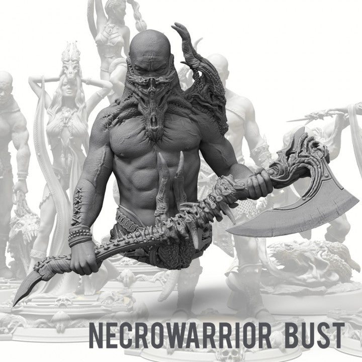 Necrowarrior Bust