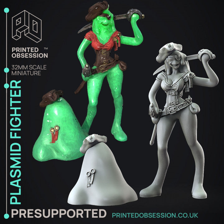Miniature Gumi - Plasmoid by Printed Obsession