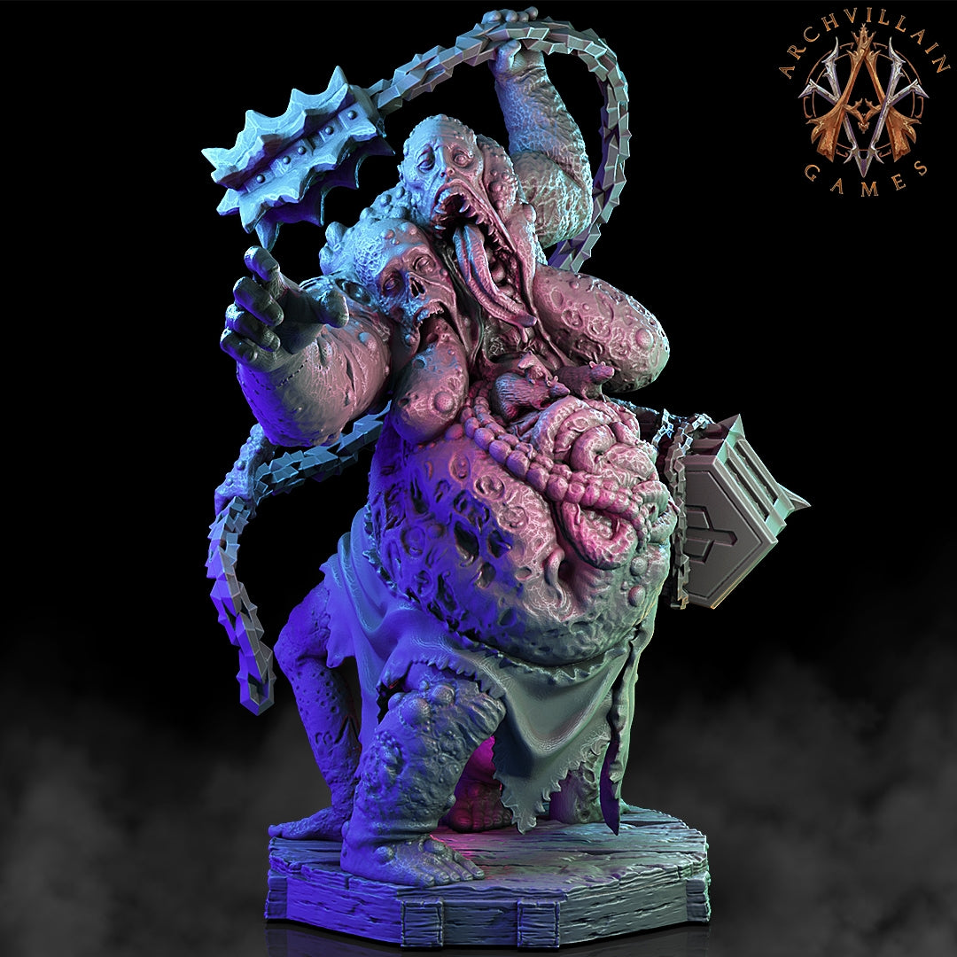 Abomination Female Ghoul Unpainted Resin 3D Printed Miniature