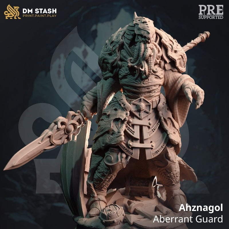 miniature Ahznagol - Aberrant Guard sculpted by DM Stash